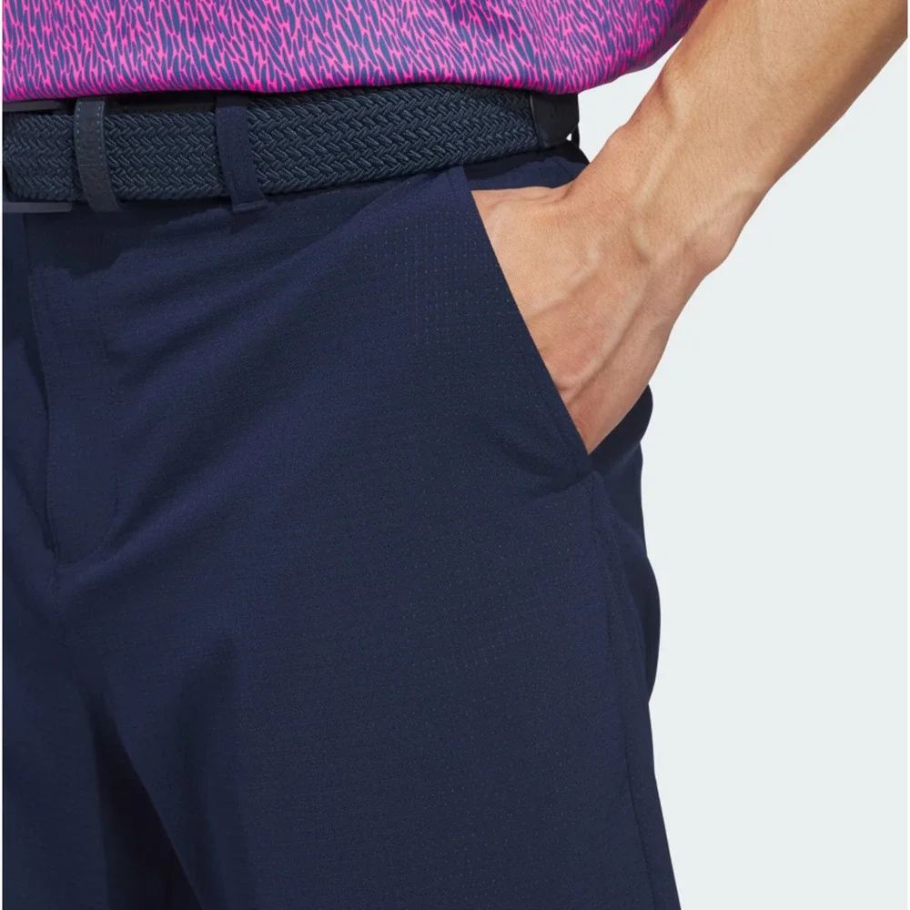 NWT Adidas Ultimate365 9-Inch Meltaway Golf Shorts Navy 36 Regular Performance